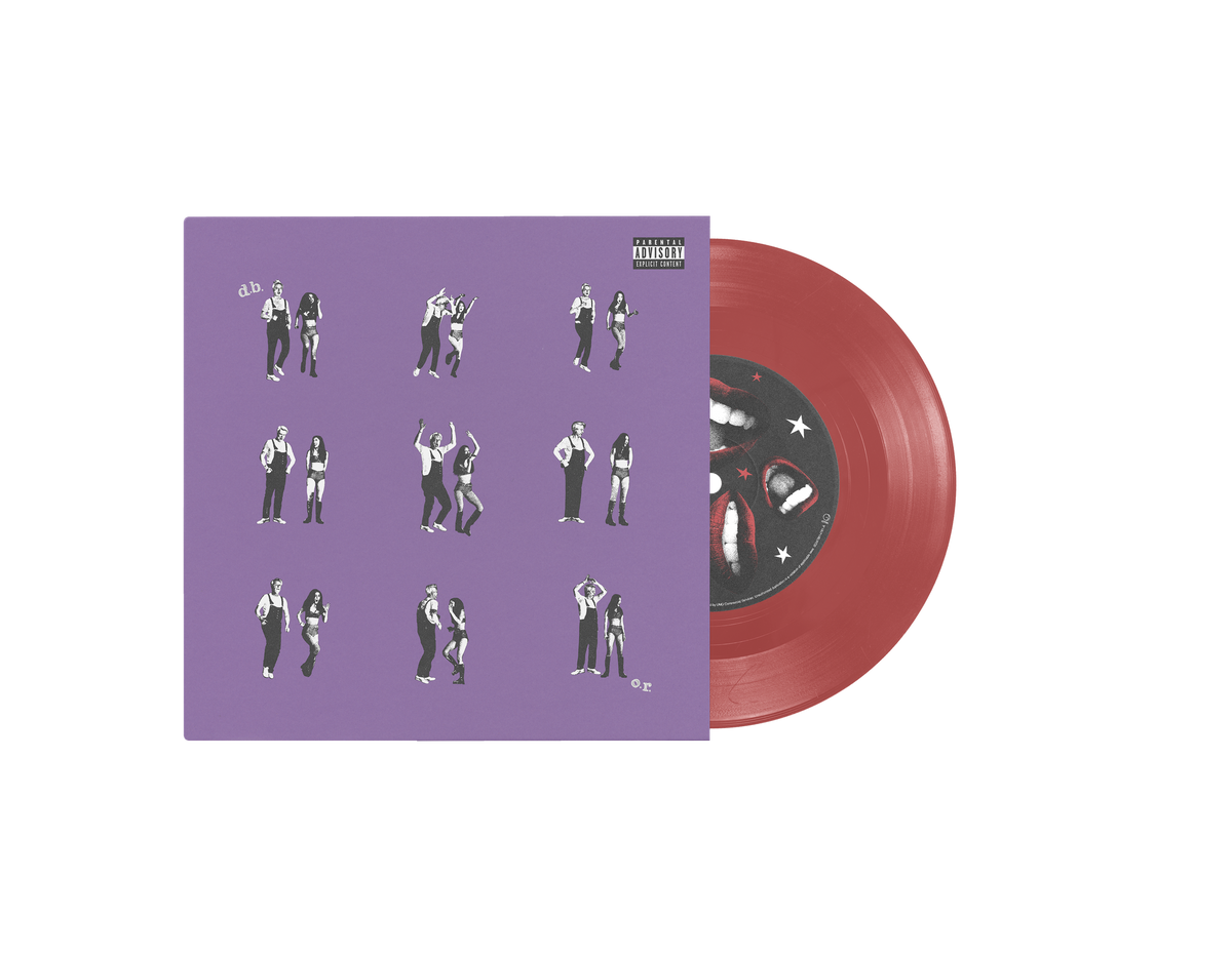 OLIVIA RODRIGO 'DRIVERS LICENSE / BURNING DOWN THE HOUSE ' 7" SINGLE (Translucent Red Vinyl)