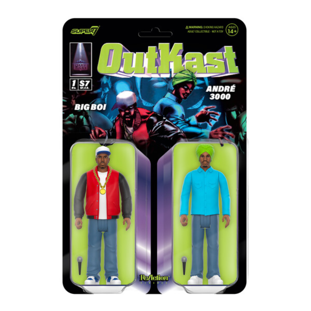 OUTKAST (AQUEMINI) WAVE 2 & (ATLIENS) WAVE 1 REACTION FIGURE BUNDLE