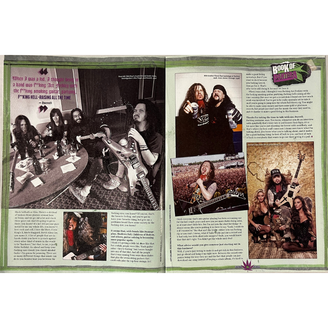 REVOLVER SPECIAL COLLECTOR’S ISSUE (2012) FEATURING PANTERA