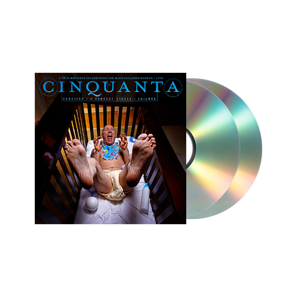 MAYNARD JAMES KEENAN ‘CINQUANTA’ 2CD - feat. Puscifer, A Perfect Circle, and Failure