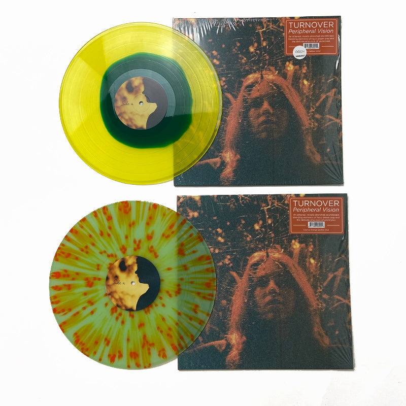 TURNOVER 'PERIPHERAL VISION' LP (TWO DIFFERENT VINYL VARIANTS ' LIMITED TO 250 EACH)