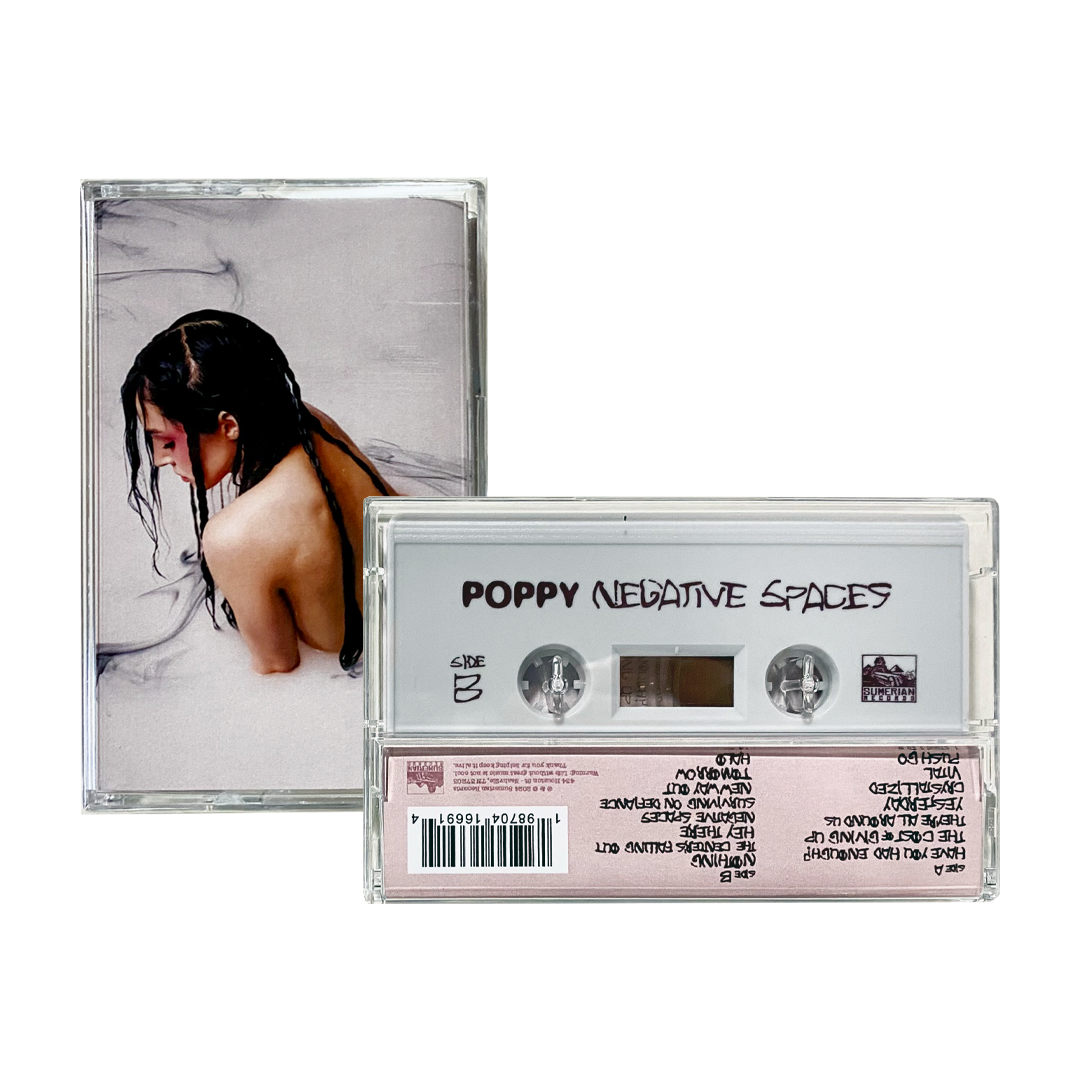 POPPY x REVOLVER SPECIAL ARTIST OF THE YEAR MAGAZINE IN SLIPCASE w/ ‘NEGATIVE SPACES’ CASSETTE & EXCLUSIVE LENTICULAR