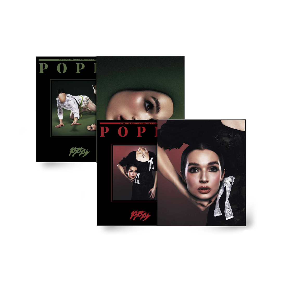 POPPY x REVOLVER SPECIAL ARTIST OF THE YEAR MAGAZINE IN SLIPCASE BUNDLE (Red & Green Editions)