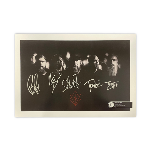 IN FLAMES x REVOLVER x LOUDER THAN LIFE 2022 - SIGNED FESTIVAL POSTER