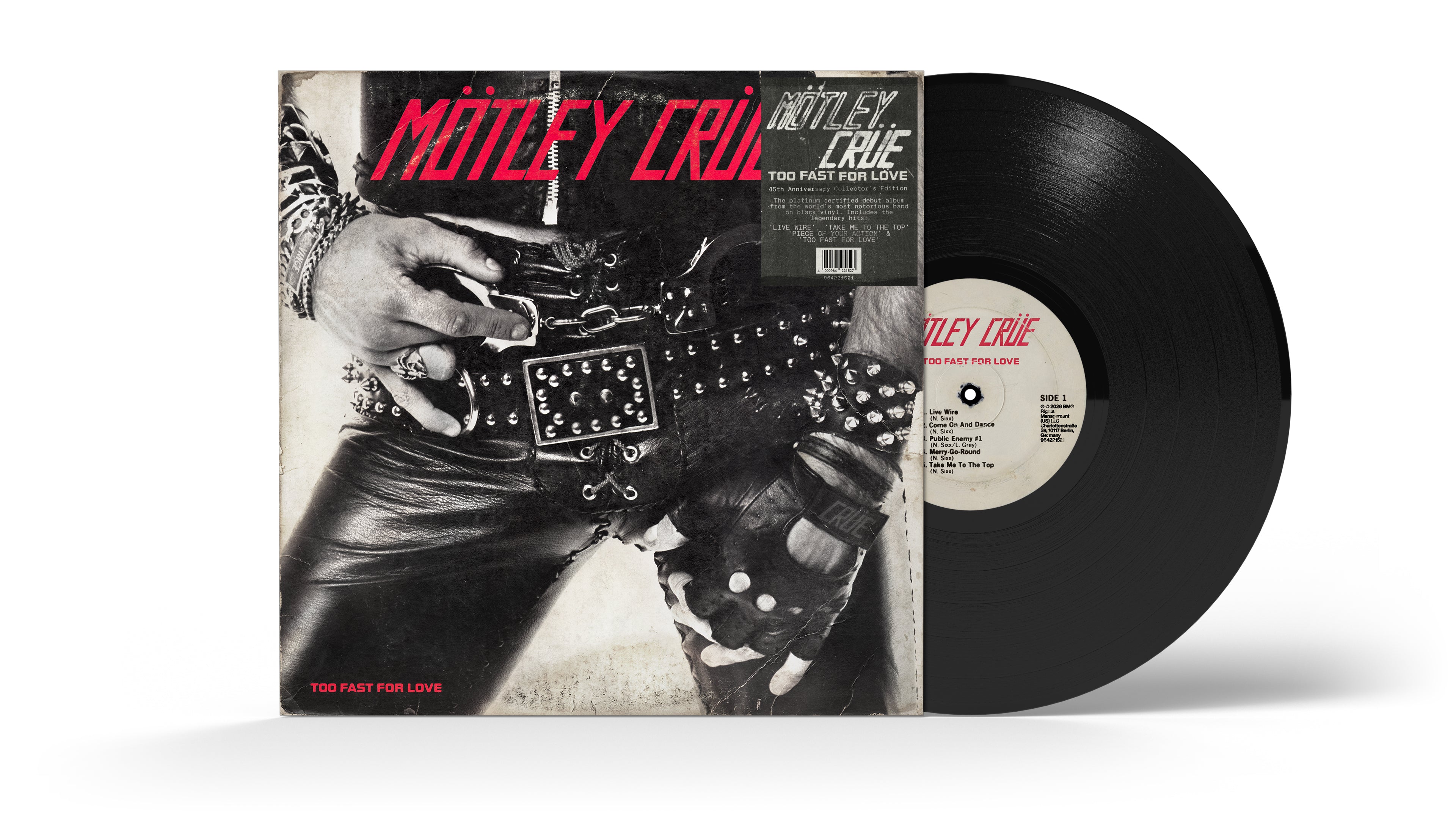 MOTLEY CRUE 'TOO FAST FOR LOVE' 45TH ANNIVERSARY DELUXE BOX SET