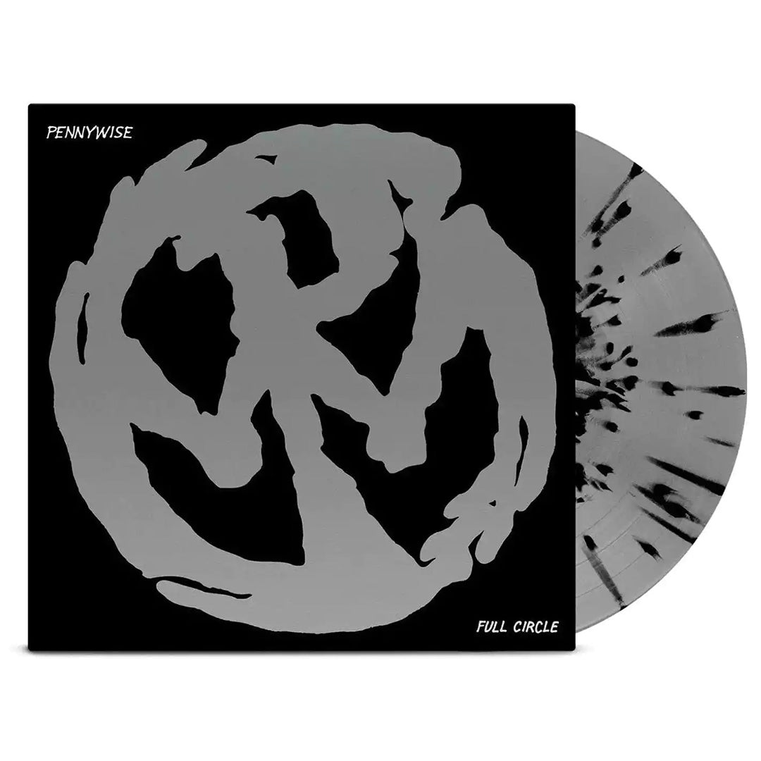 Pennywise Full Circle Silver with Black Splatter Vinyl