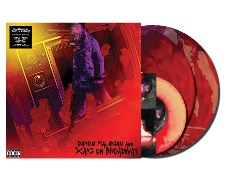 DARON MALAKIAN AND SCARS ON BROADWAY ‘SCARS ON BROADWAY’ DELUXE 2LP + 7" (Red Purple Swirl Vinyl LP + Red Orange Swirl 7")