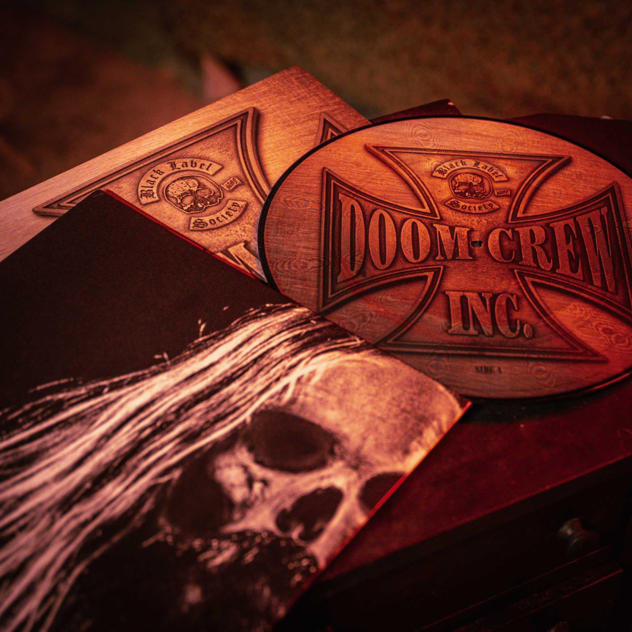 BLACK LABEL SOCIETY 'DOOM CREW INC.' DELUXE 2LP