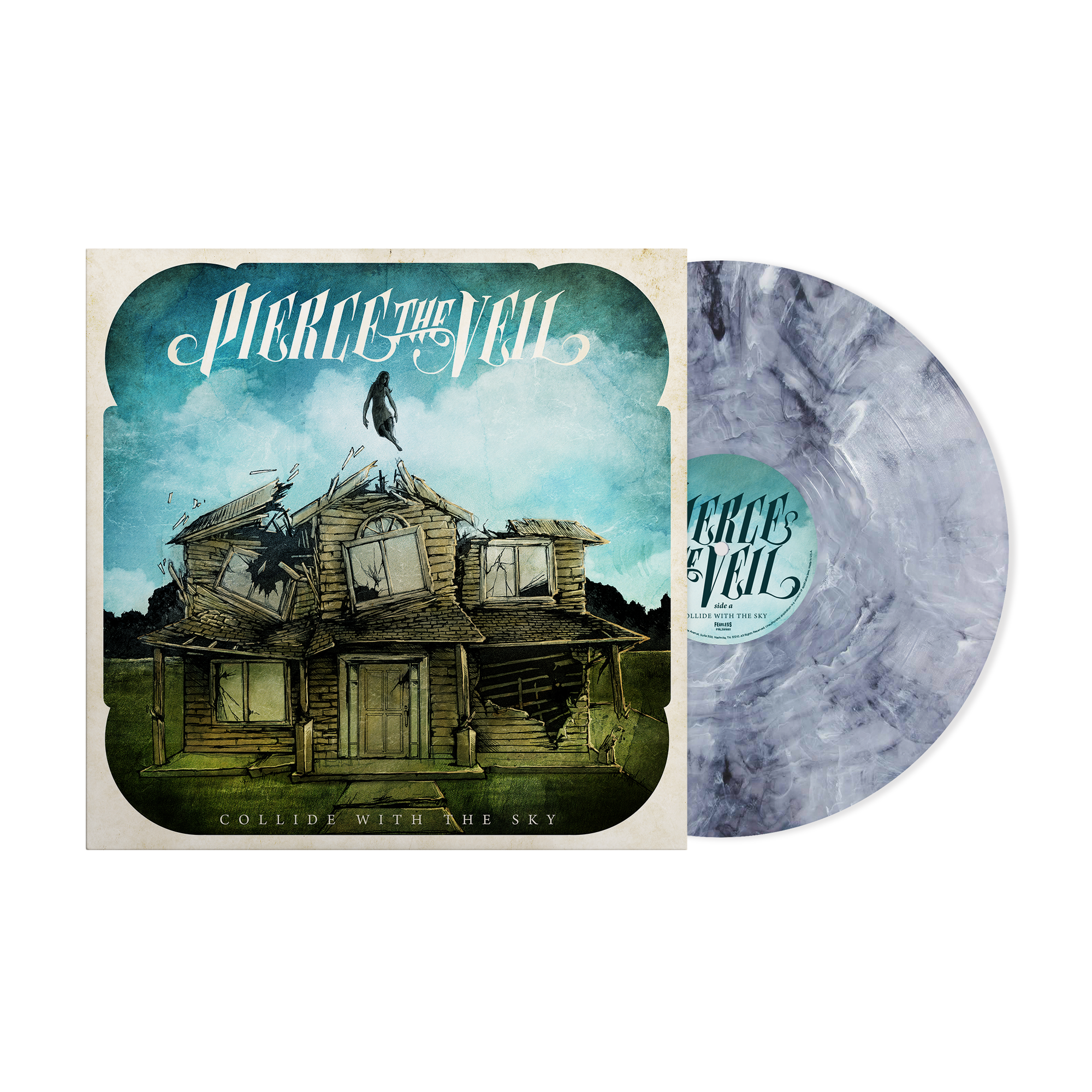 PIERCE THE VEIL ‘COLLIDE WITH THE SKY’ LP (Limited Edition – Only 500 Made, Bleach Vinyl)