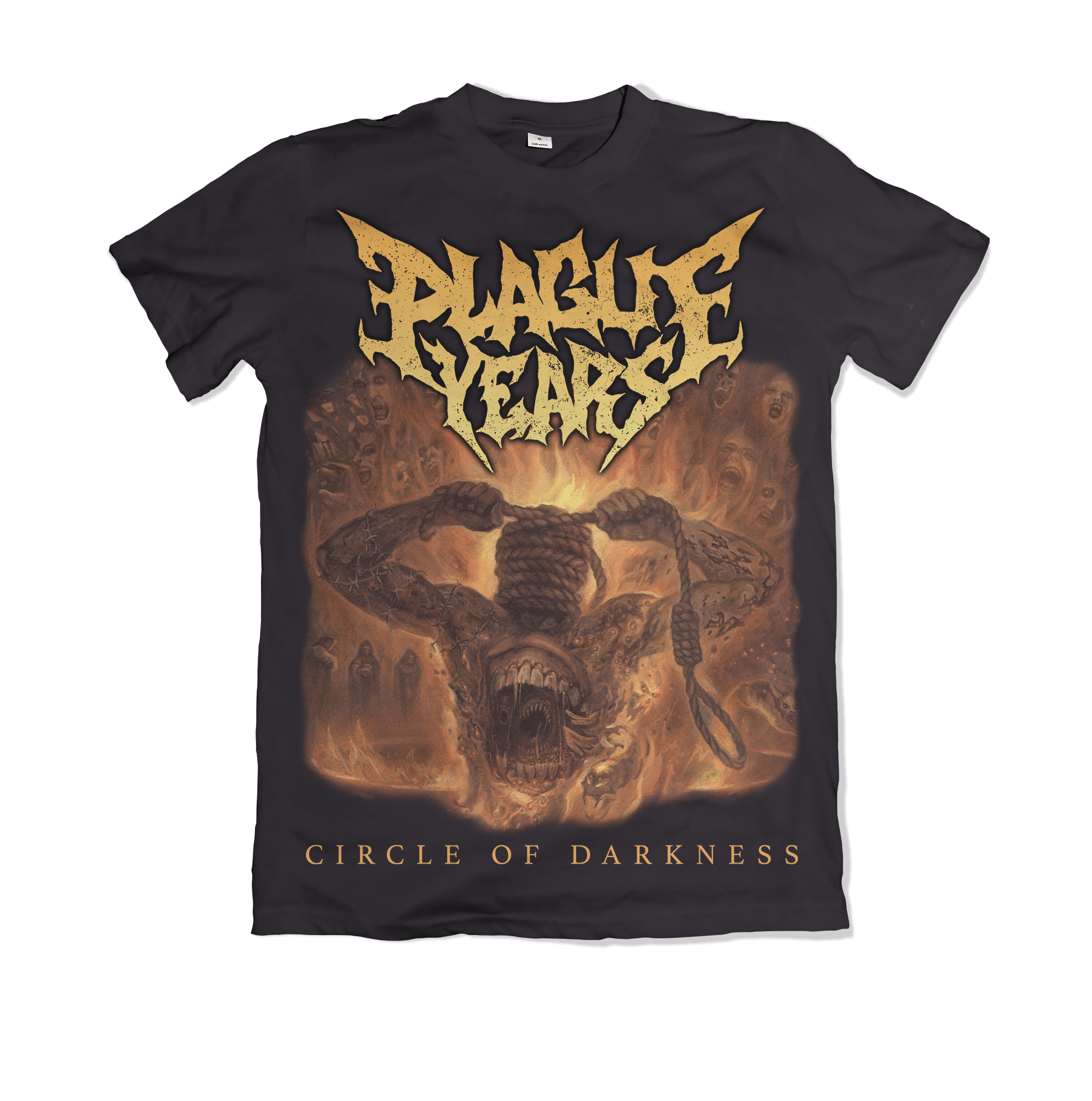 PLAGUE YEARS "CIRCLE OF DARKNESS" T-SHIRT