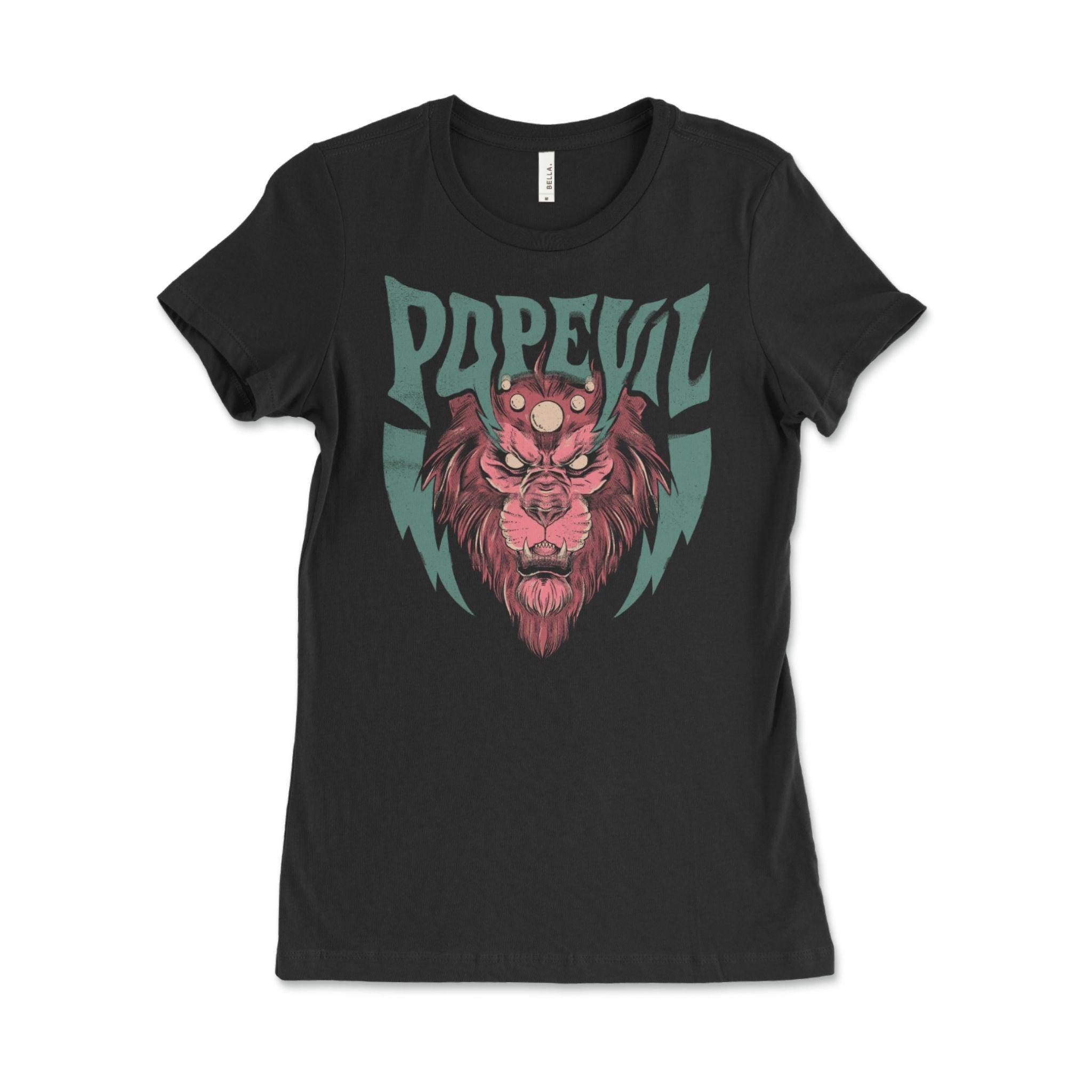 POP EVIL "VERSATILE LION" WOMEN'S T-SHIRT
