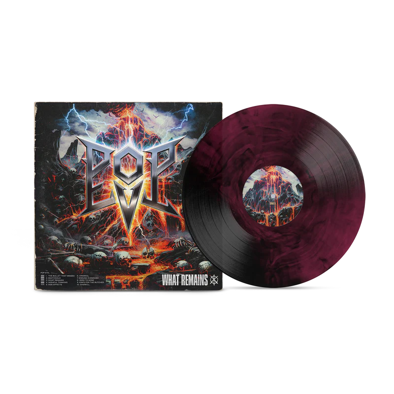 POP EVIL 'WHAT REMAINS' LP (Galaxy Translucent Vinyl)