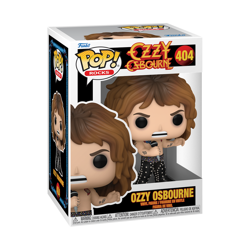 OZZY OSBOURNE SHIRTLESS (1989) FUNKO POP! ROCKS FIGURE