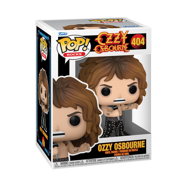 OZZY OSBOURNE SHIRTLESS (1989) FUNKO POP! ROCKS FIGURE