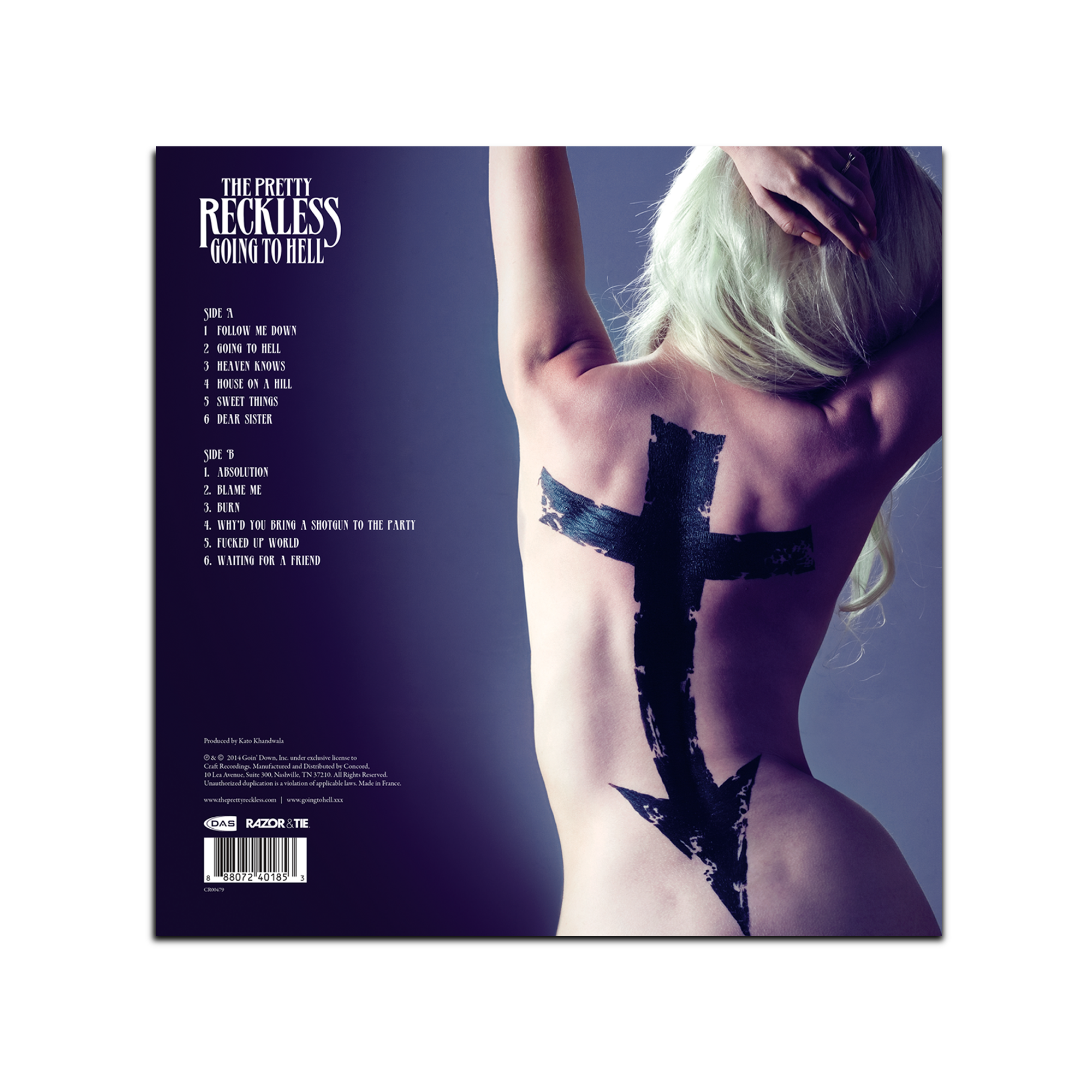 THE PRETTY RECKLESS 'GOING TO HELL' LP