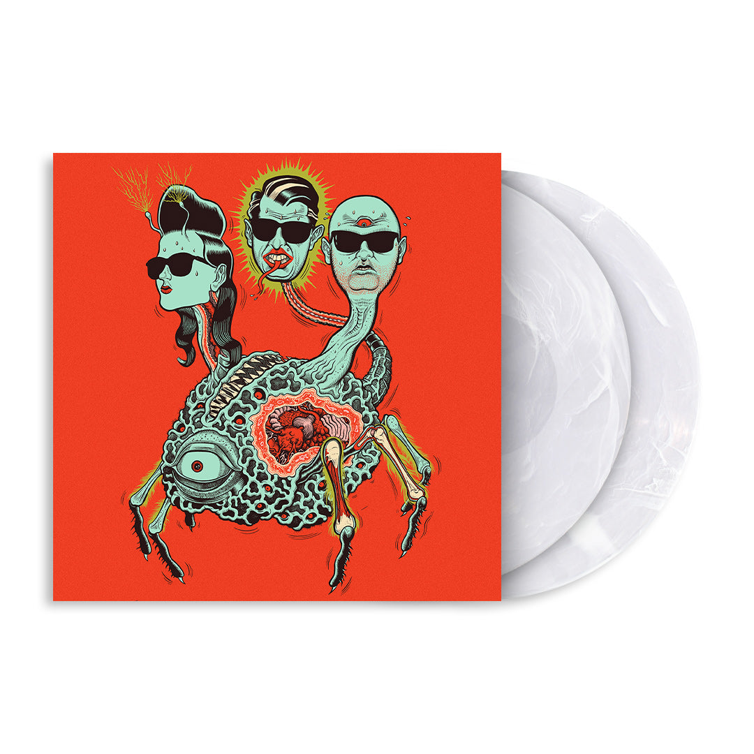 PUSCIFER 'GLOBAL PROBING, LIVE FROM PRESCOTT' 2LP (Limited Edition – Only 500 Made, Clear w/White Smoke Vinyl)