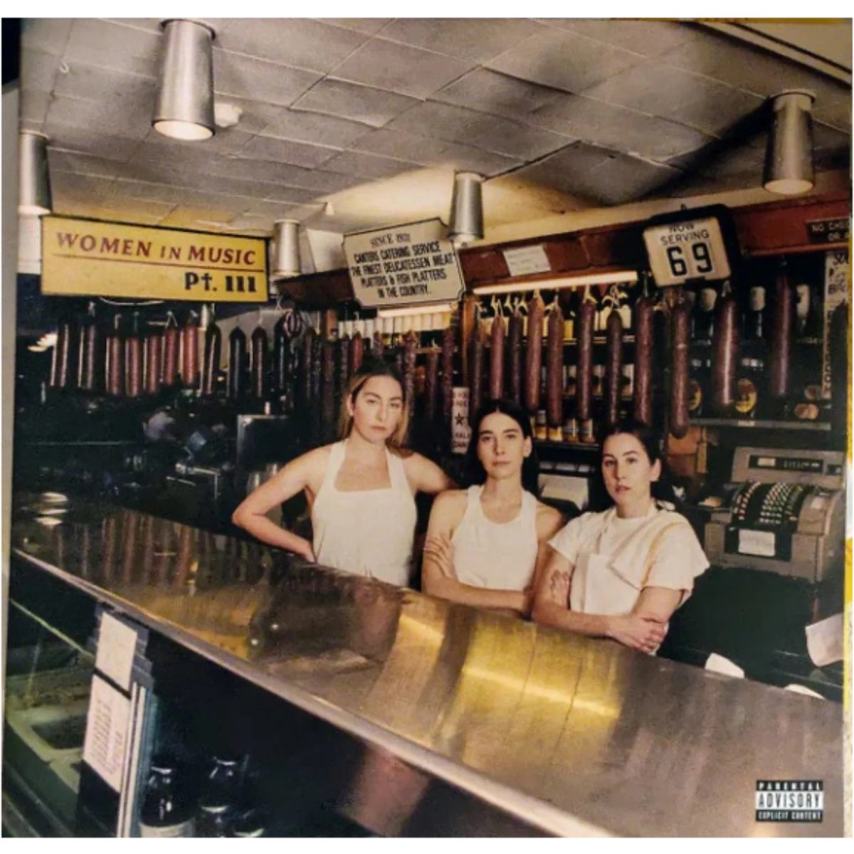 HAIM 'WOMEN IN MUSIC PT. III' 2LP (Yellow Translucent)