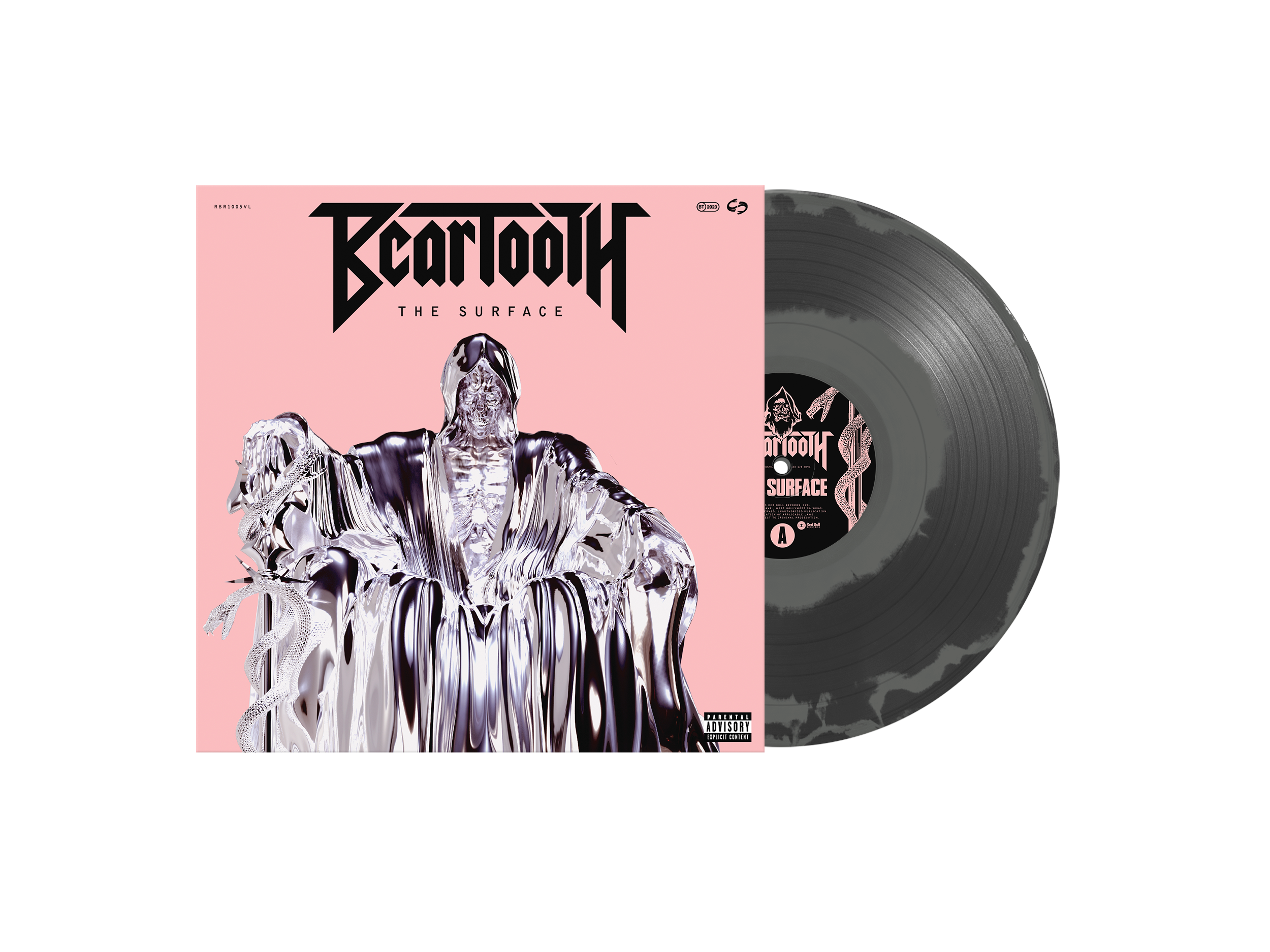 BEARTOOTH ‘THE SURFACE’ LP (Limited Edition – Only 300 Made, Black & Grey A side/B side Vinyl)