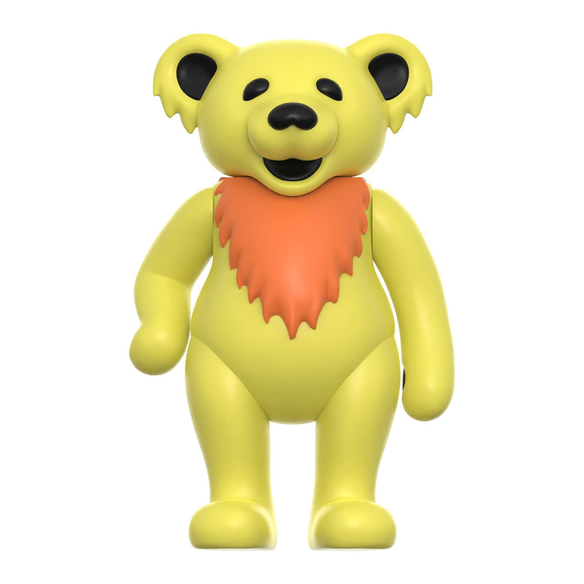SUPER7 REACTION GRATEFUL DEAD W3 DANCING BEARS ELECTRIC YELLOW (GLOW IN THE DARK)