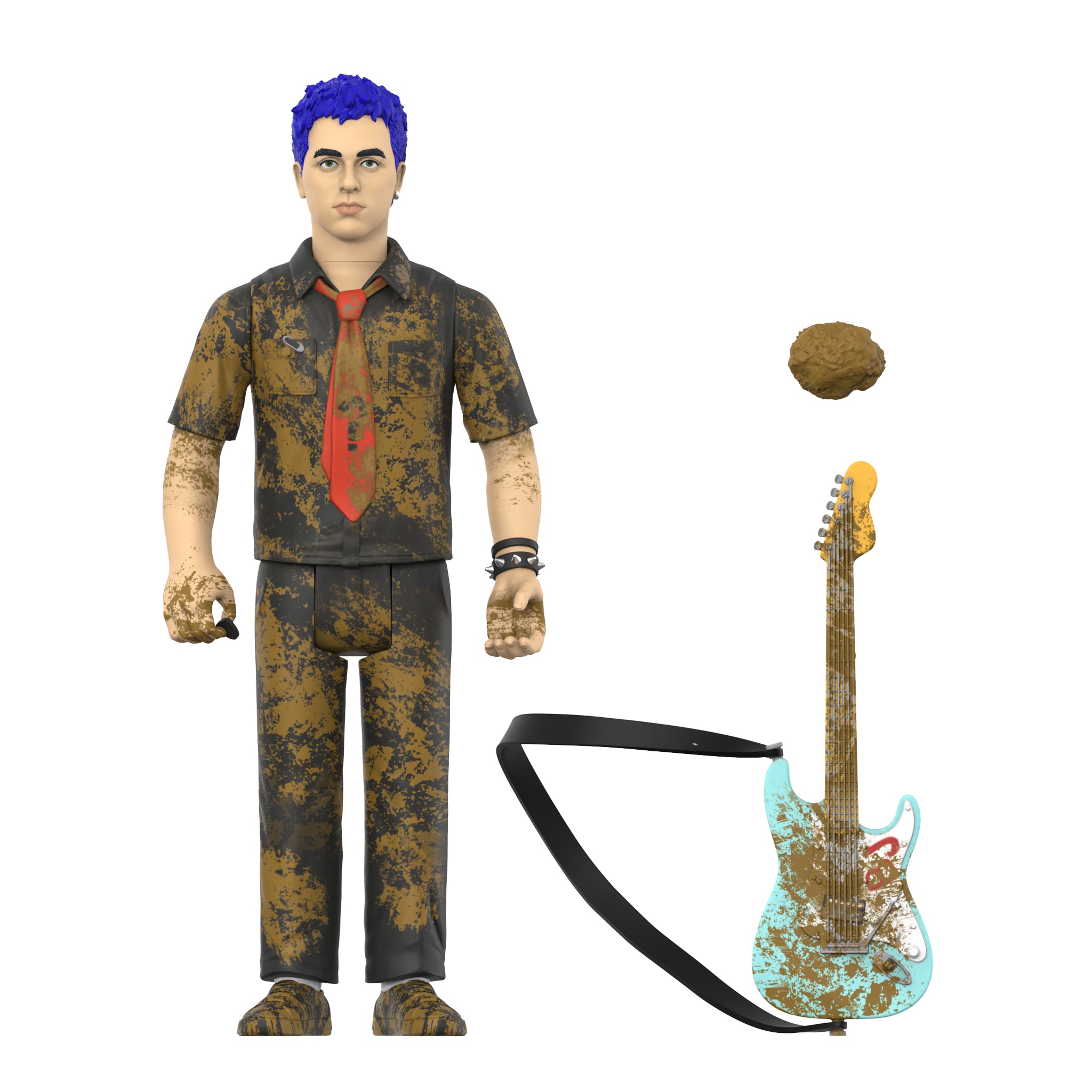 GREEN DAY 'BILLIE JOE ARMSTRONG - MUD FIGHT' REACTION FIGURE (Wave 1)
