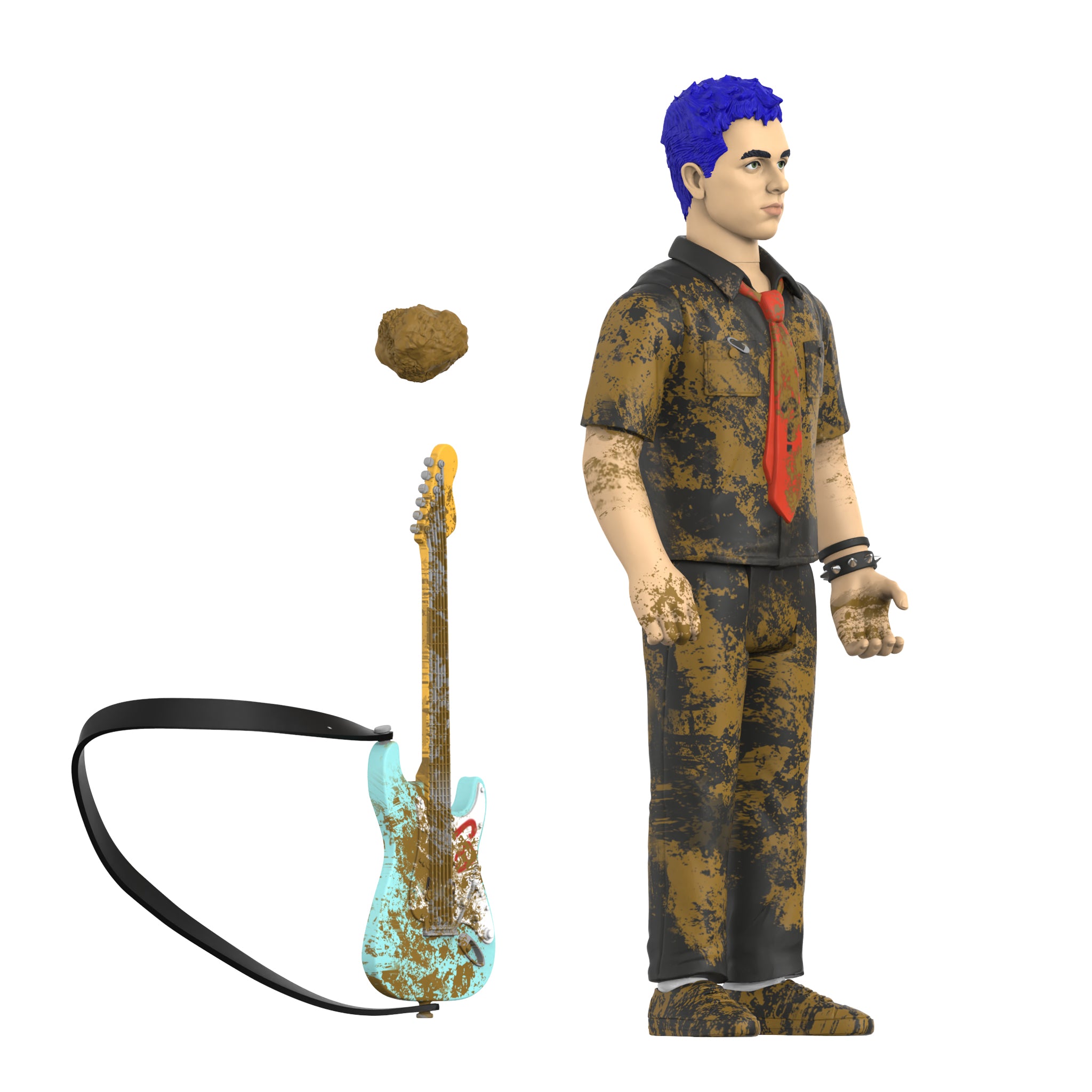 GREEN DAY 'BILLIE JOE ARMSTRONG - MUD FIGHT' REACTION FIGURE (Wave 1)