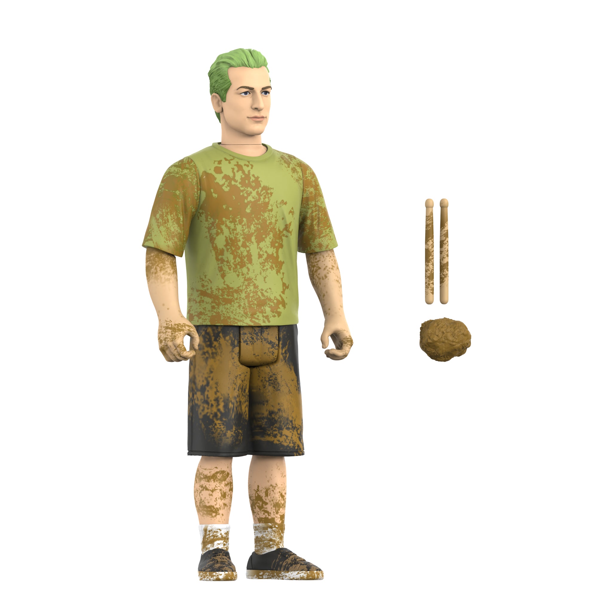 GREEN DAY 'TRE COOL - MUD FIGHT' REACTION FIGURE (Wave 1)