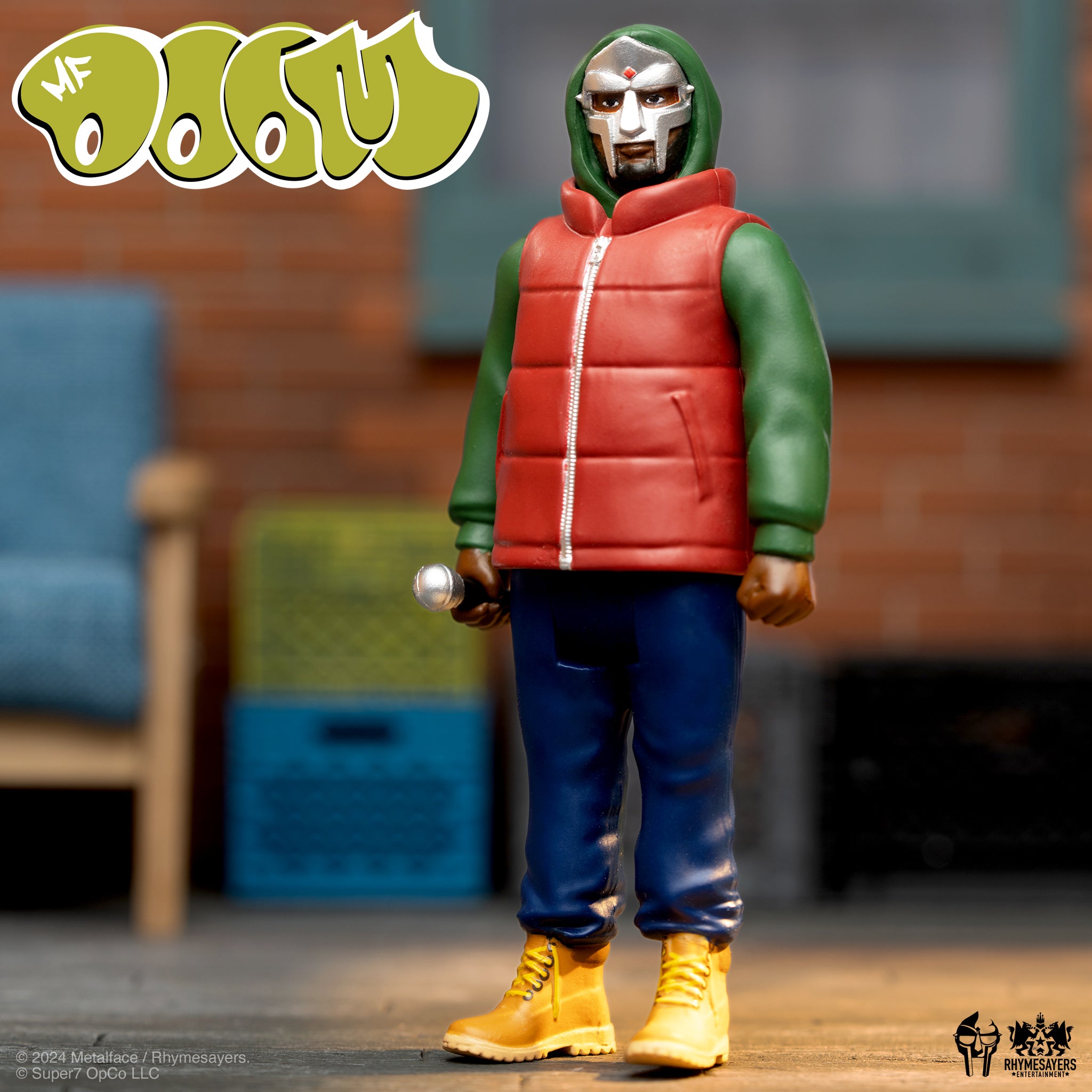 MF DOOM - "MM..FOOD" CEREAL BOWL SET - REACTION FIGURE - WAVE 2