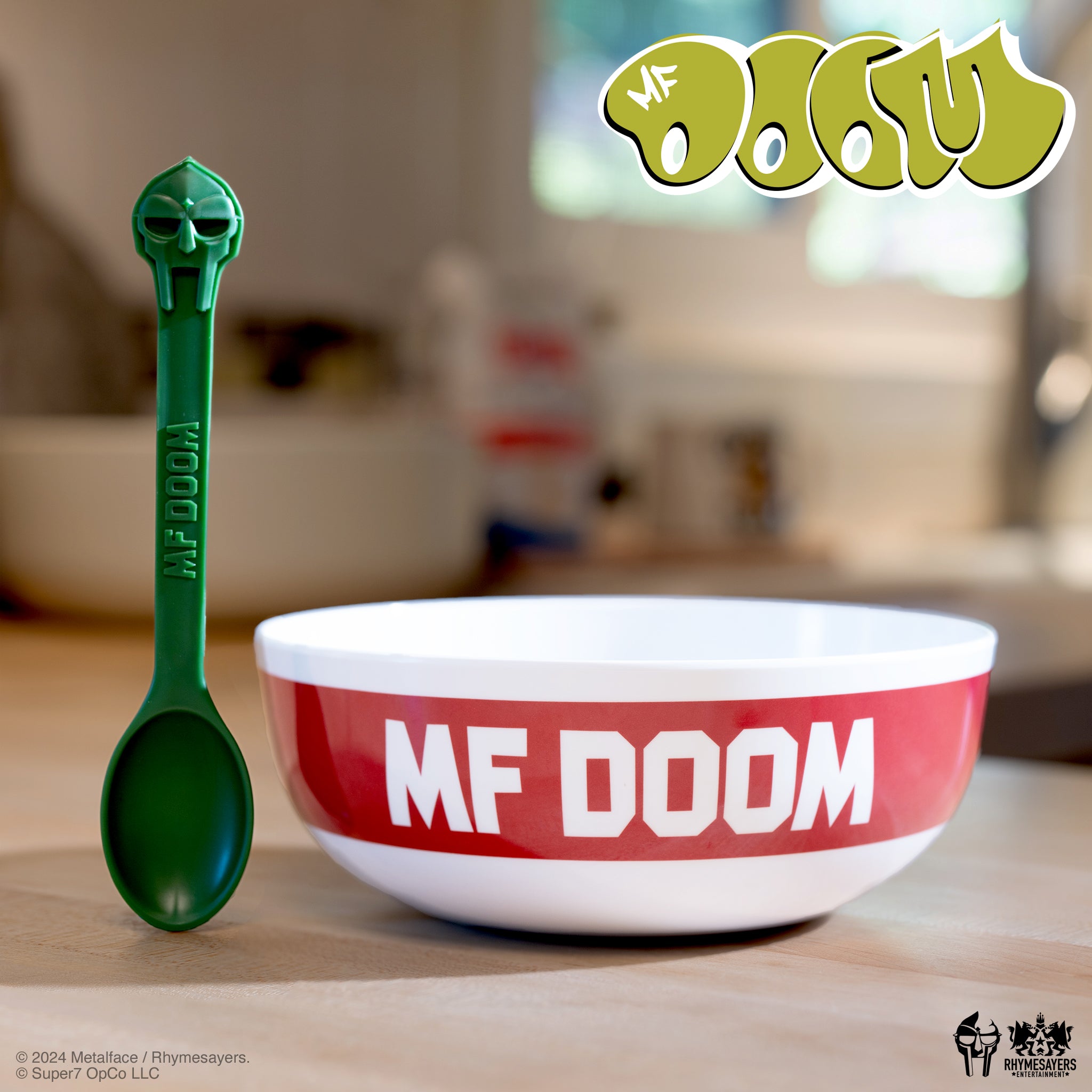 MF DOOM - "MM..FOOD" CEREAL BOWL SET - REACTION FIGURE - WAVE 2