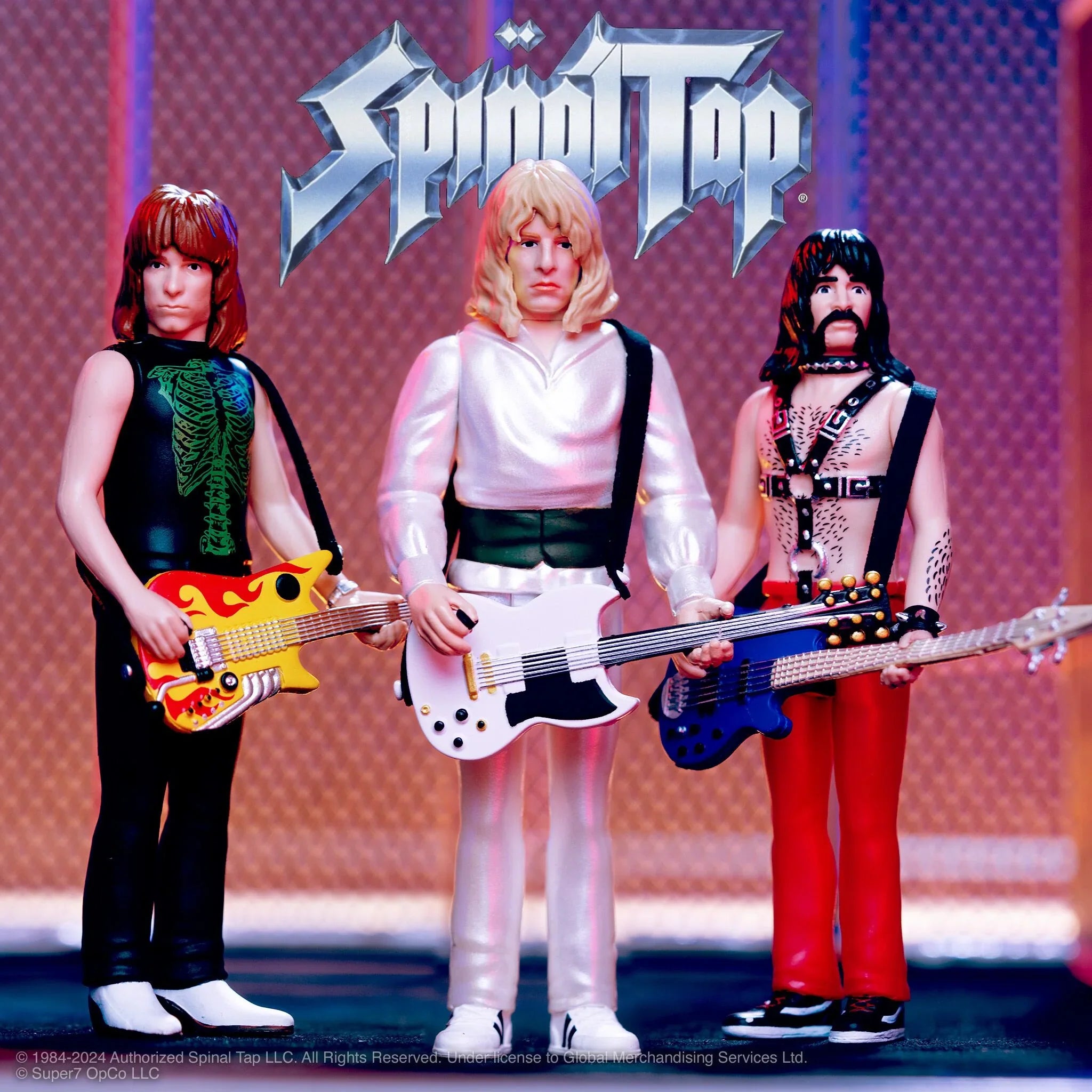 SPINAL TAP WAVE 1 REACTION FIGURES - SET OF 3