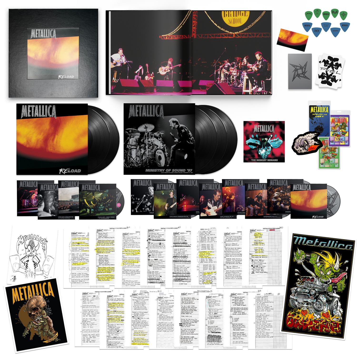 METALLICA 'RELOAD' BOX SET (Deluxe, Remastered)