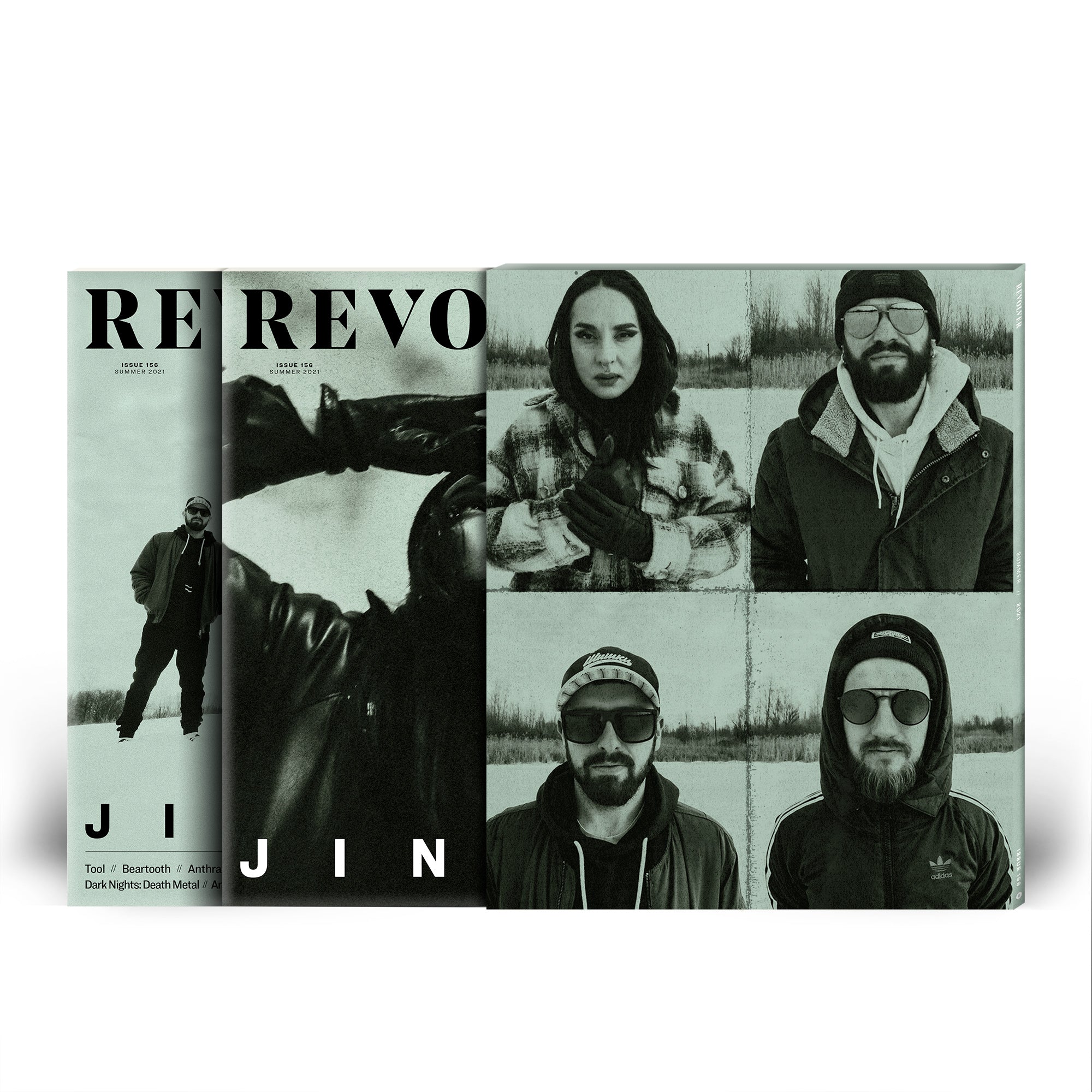 REVOLVER 2021 SUMMER ISSUE IN NUMBERED SLIPCASE FEATURING JINJER