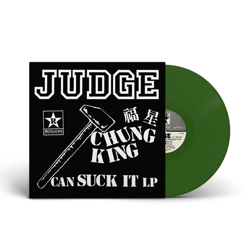 JUDGE 'CHUNK KING CAN SUCK IT' LP (Olive Green Vinyl)