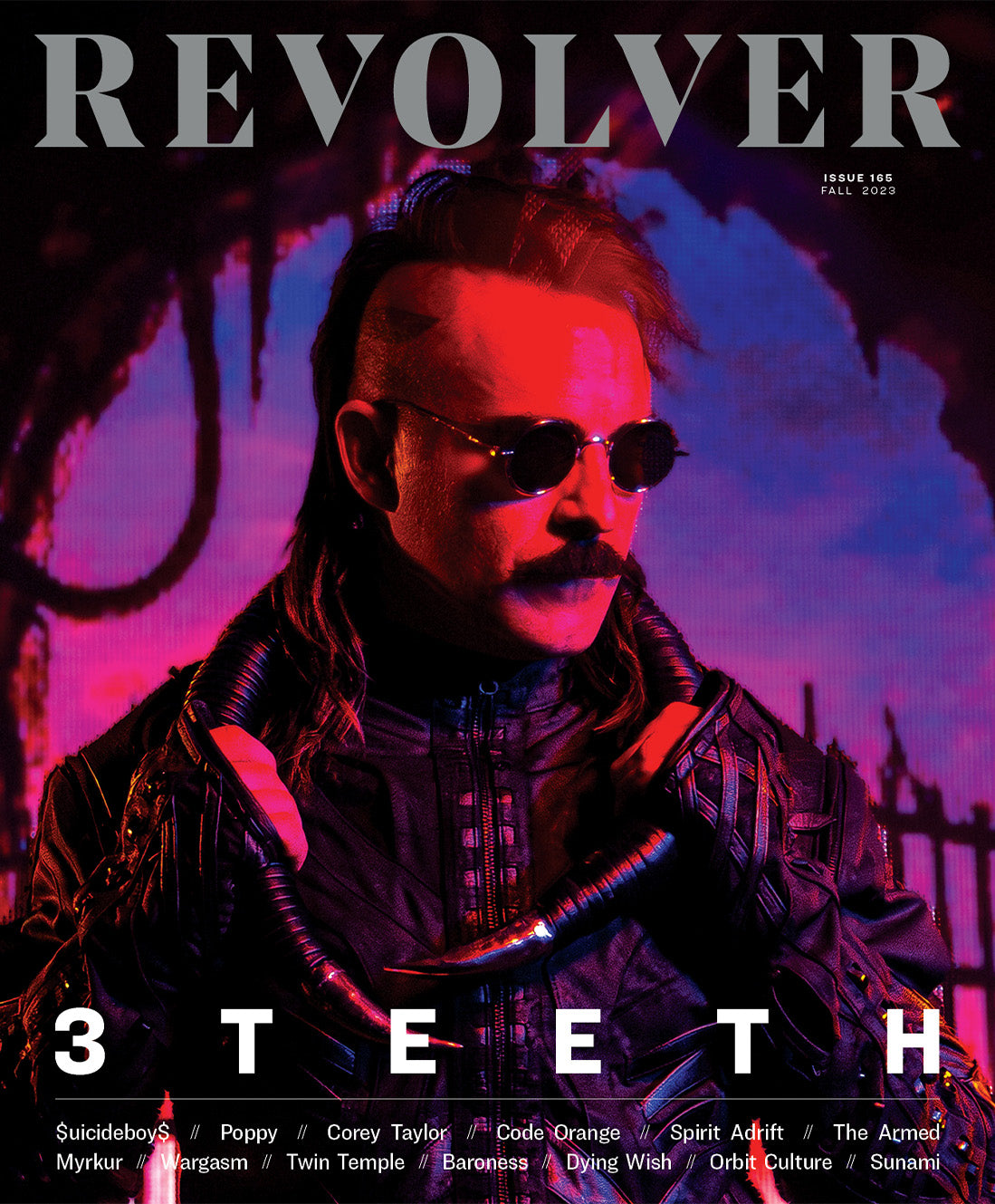 3TEETH x REVOLVER BUNDLE – 2023 FALL ISSUE W/ 'ENDEX' LP (Limited Edition – Only 1000 made, Black & White Marble Vinyl)