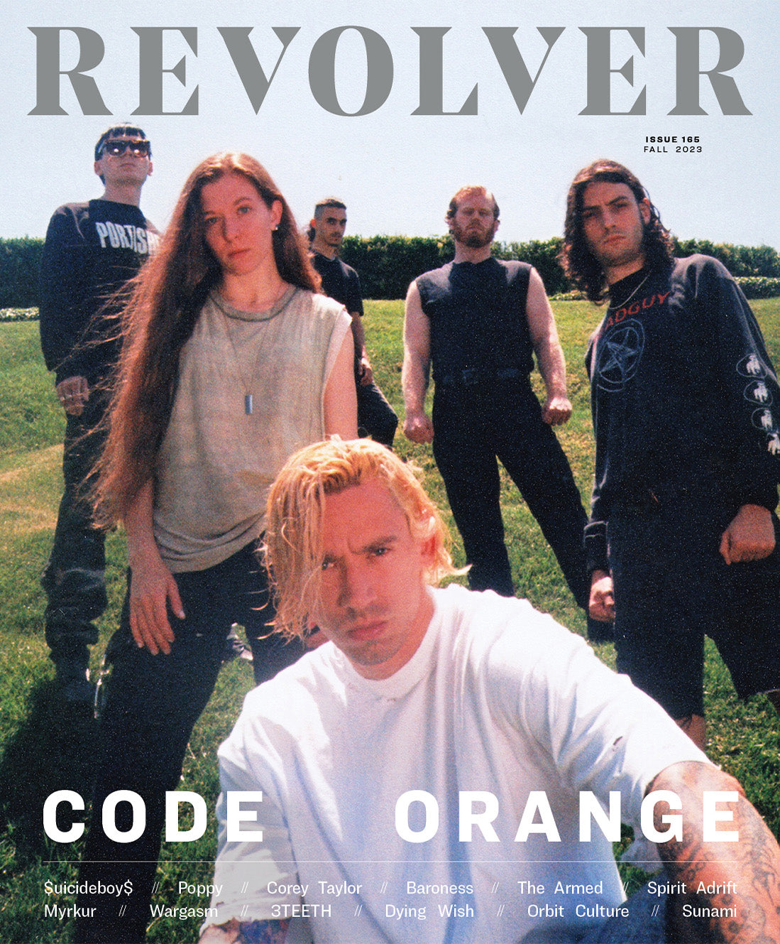 REVOLVER FALL 2023 ISSUE FEATURING CODE ORANGE