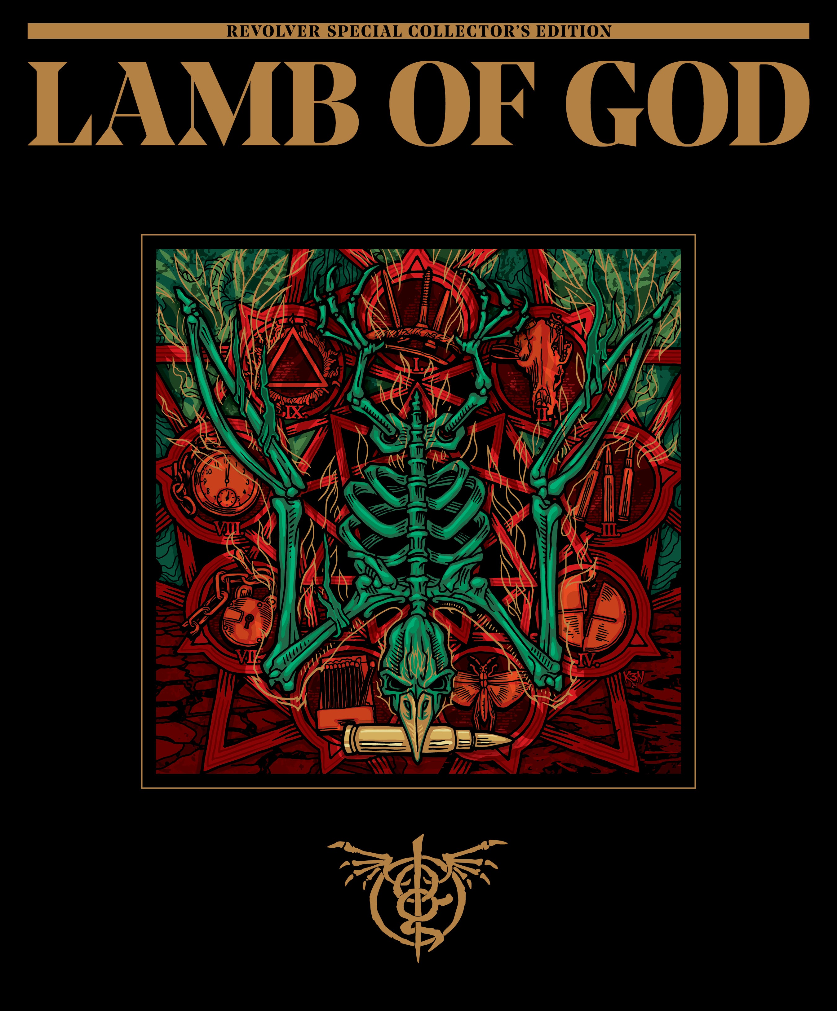 LAMB OF GOD x REVOLVER SPECIAL COLLECTOR'S EDITION DELUXE MAGAZINE