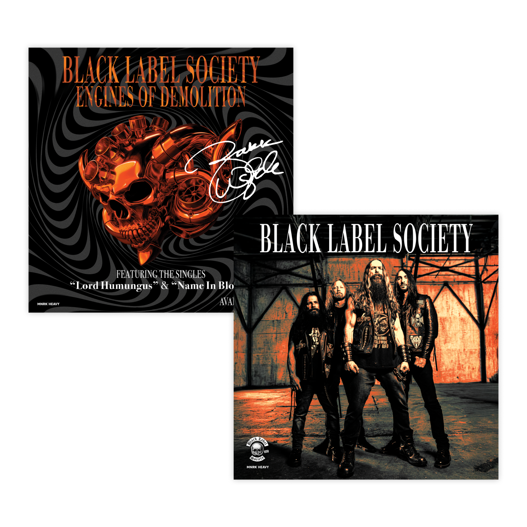 BLACK LABEL SOCIETY 'ENGINES OF DEMOLITION' LP (Blood Orange Vinyl w/ Signed Insert) + REVOLVER SPRING 2026 ISSUE