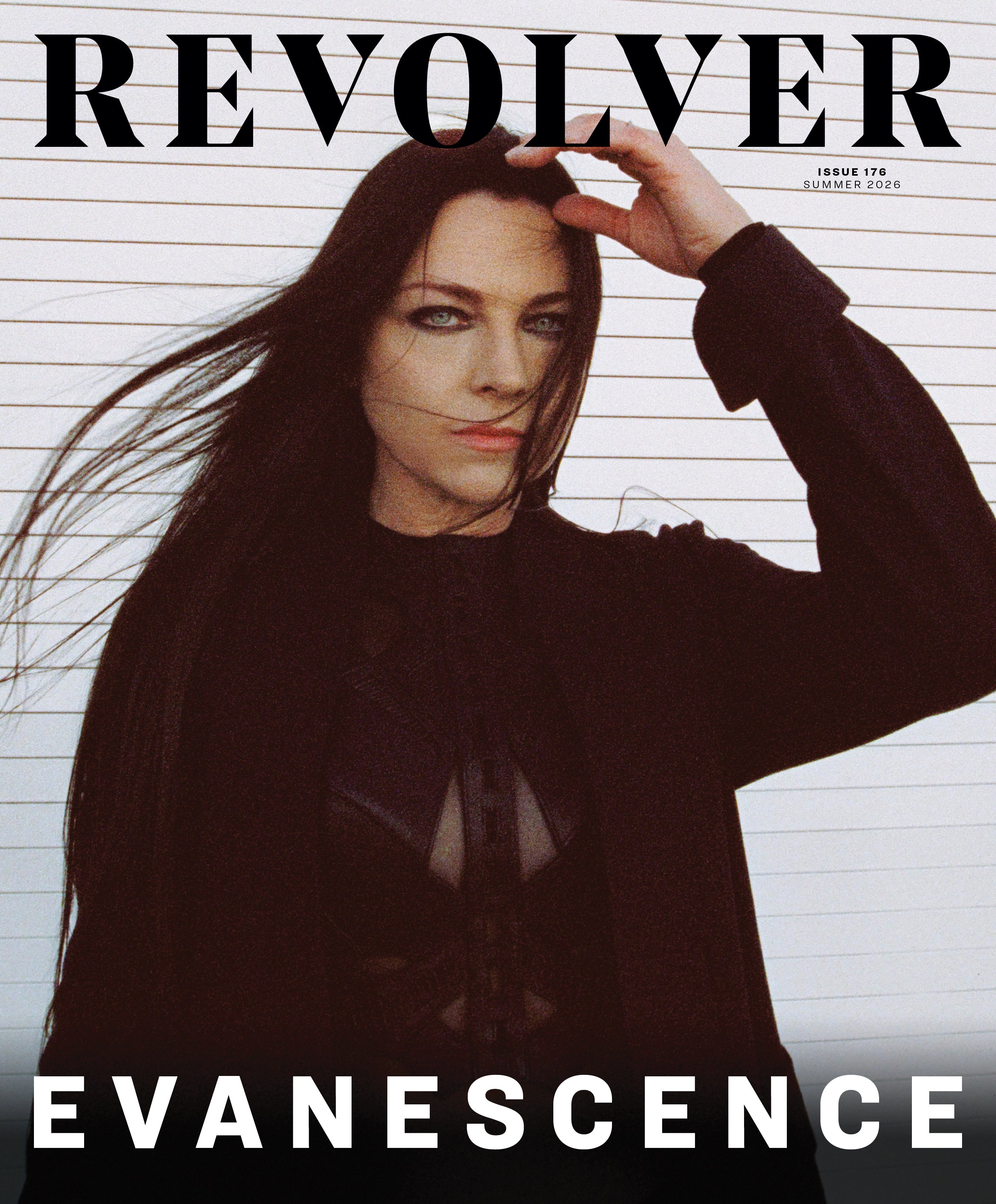 EVANESCENCE x REVOLVER – SUMMER 2026 ALT COVER ISSUE IN NUMBERED SLIPCASE
