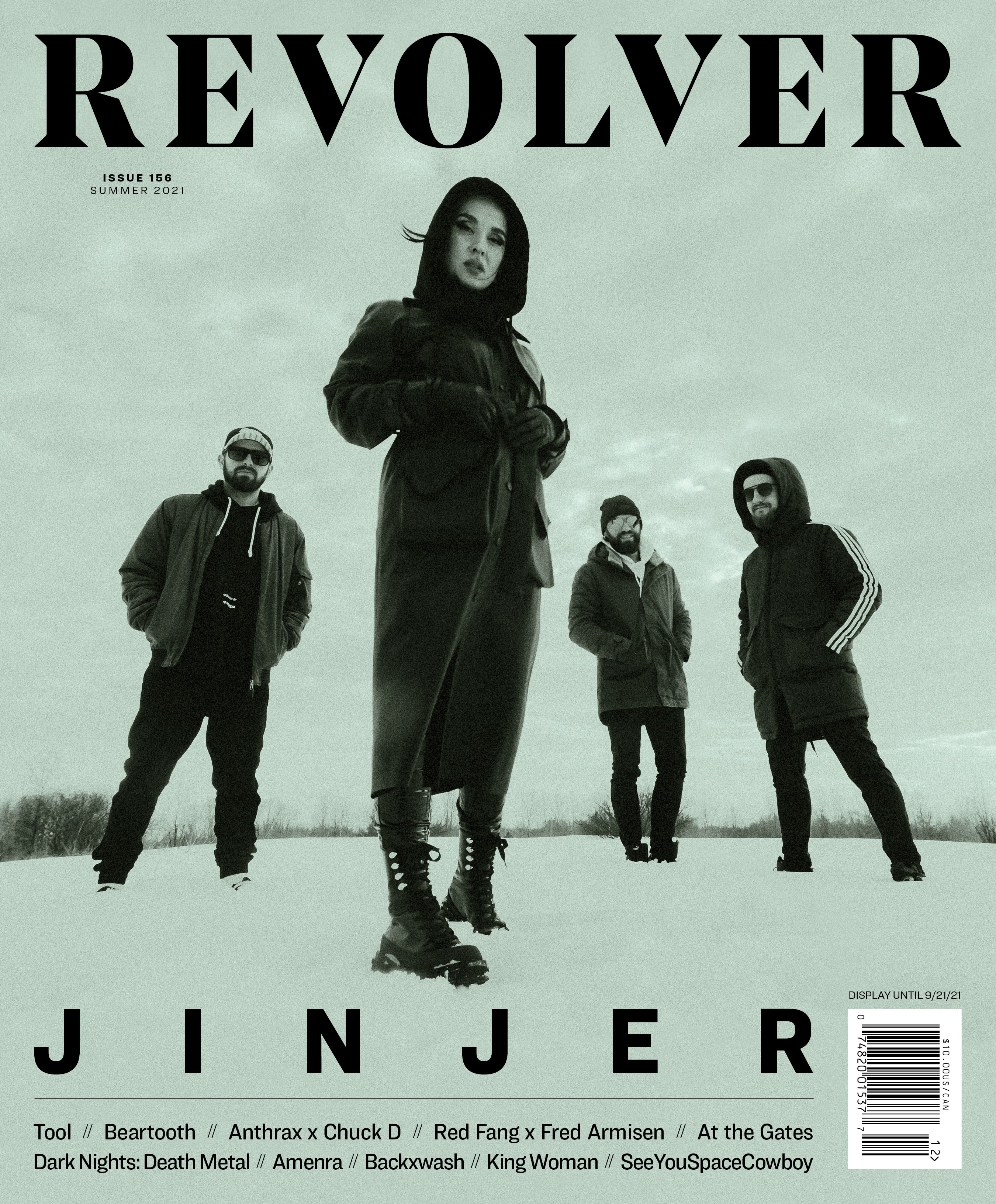 REVOLVER 2021 SUMMER ISSUE IN NUMBERED SLIPCASE FEATURING JINJER