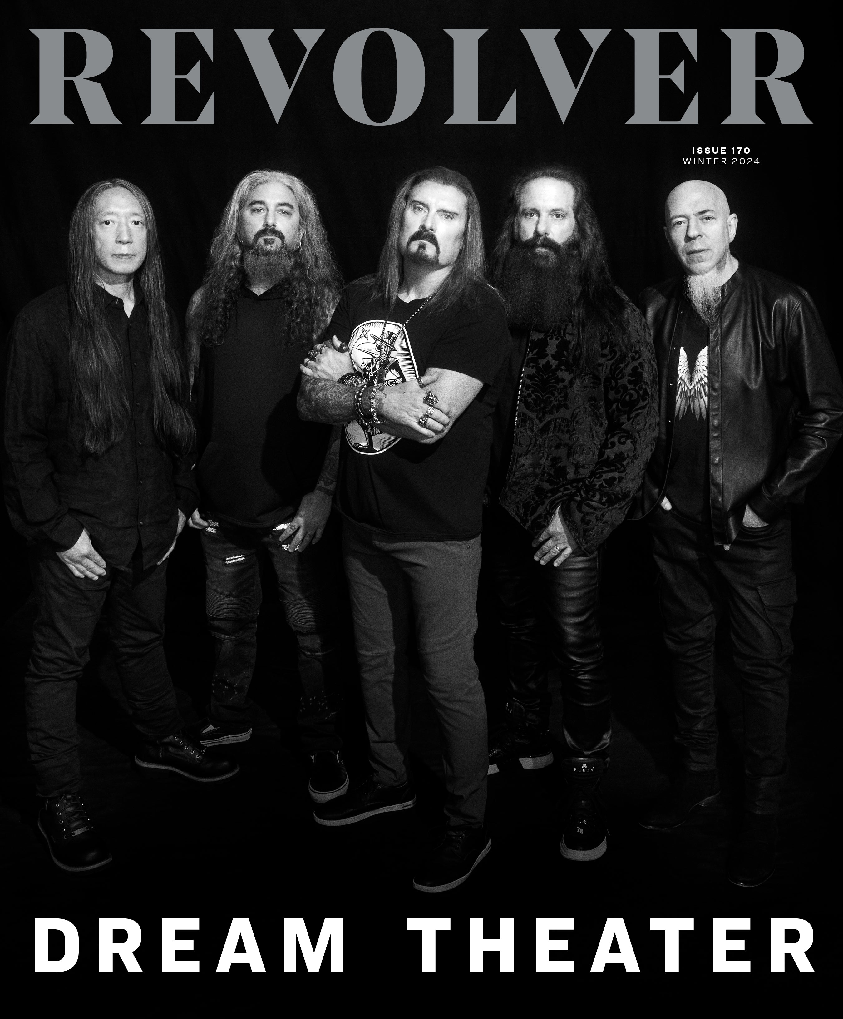 DREAM THEATER X REVOLVER BUNDLE – WINTER 2024 ISSUE & EXCLUSIVE T-SHIRT