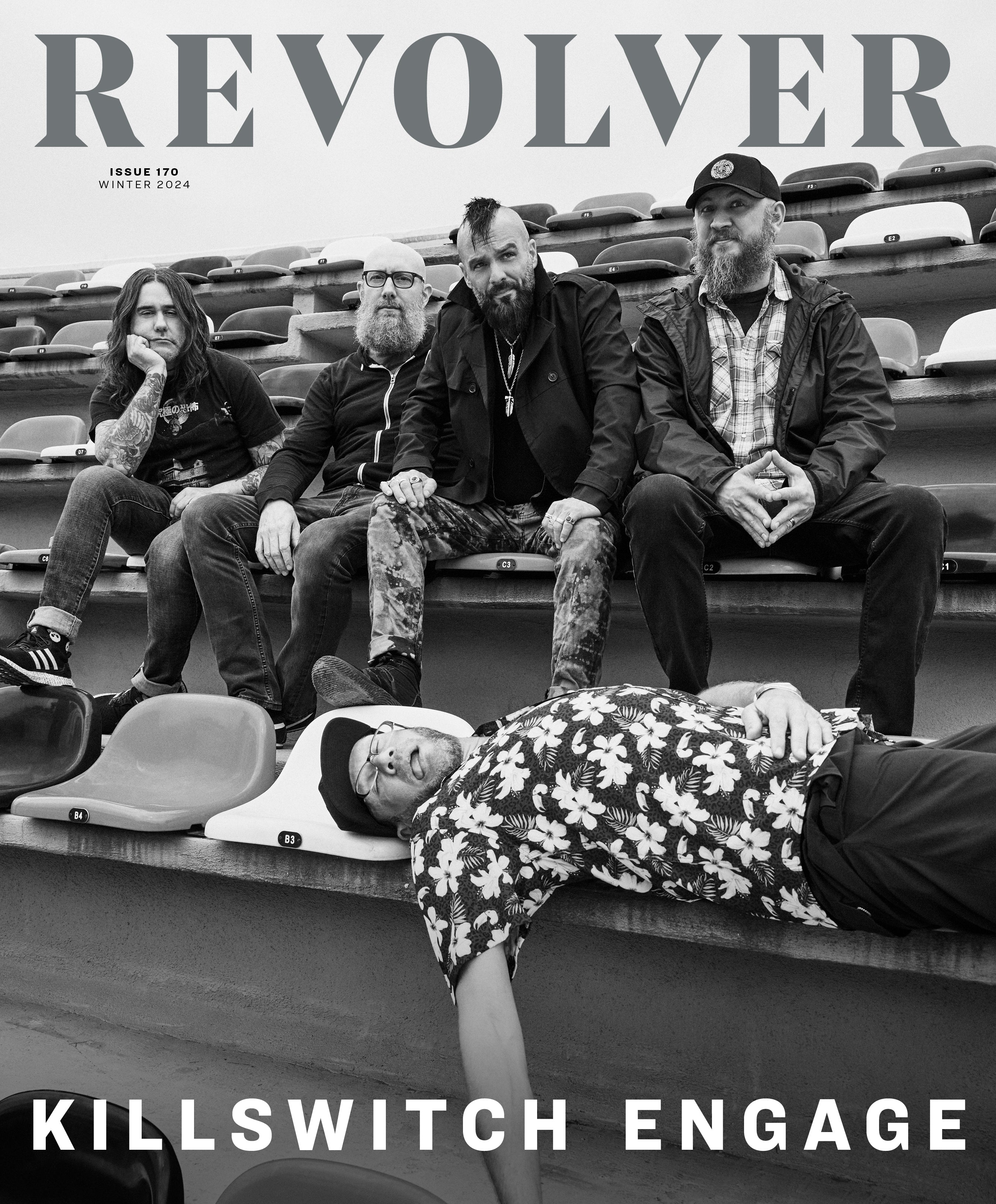 REVOLVER WINTER 2024 ISSUE FEATURING KILLSWITCH ENGAGE