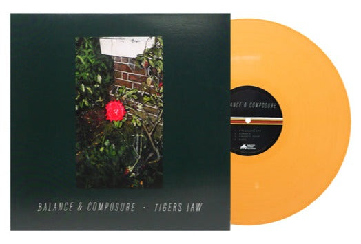 TIGERS JAW/BALANCE AND COMPOSURE 'SPLIT' 12" EP (Orange Vinyl w/ New Cover Art)
