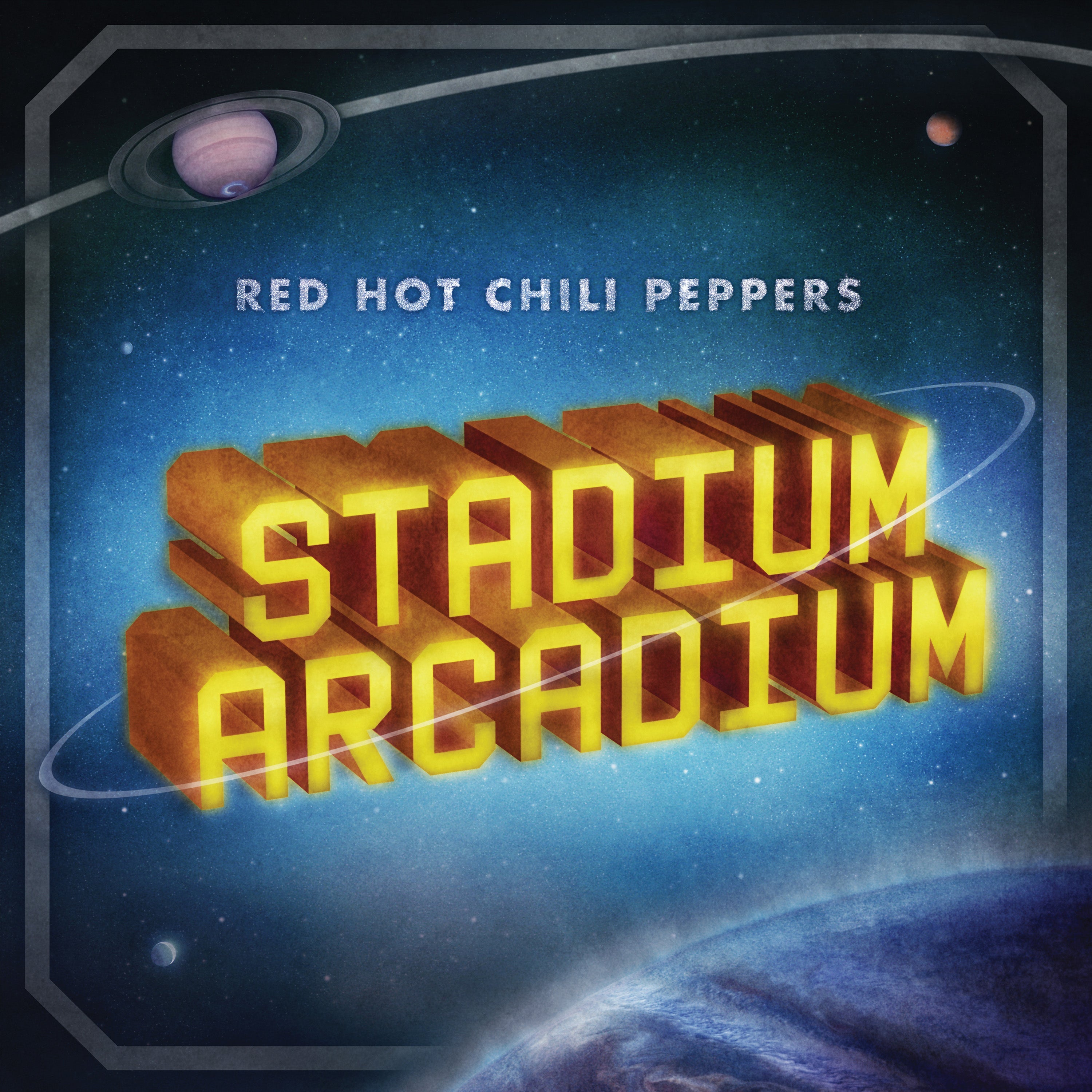 Red Hot Chili Peppers ステイディアム•アーケイディアム　帯 RED HOT CHILI PEPPERS 'STADIUM ARCADIUM' 4LP (Canary Yellow/Apple Red