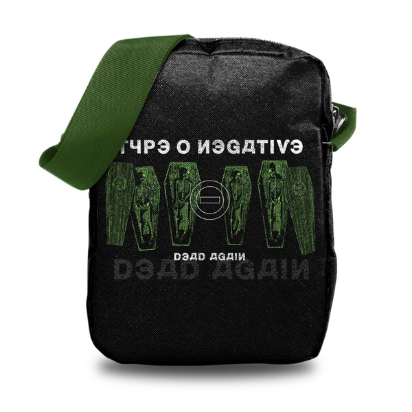 TYPE O NEGATIVE  - DEAD AGAIN - CROSSBODY BAG