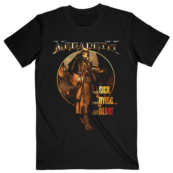 MEGADETH 'THE SICK,THE DYING... AND THE DEAD!' T-SHIRT