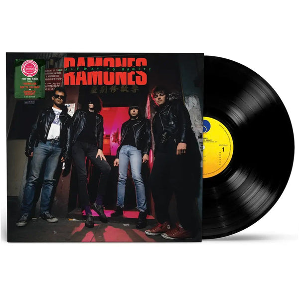 Ramones - Halfway to Sanity US盤 シュリンク付き RAMONES 'HALFWAY TO SANITY' LP