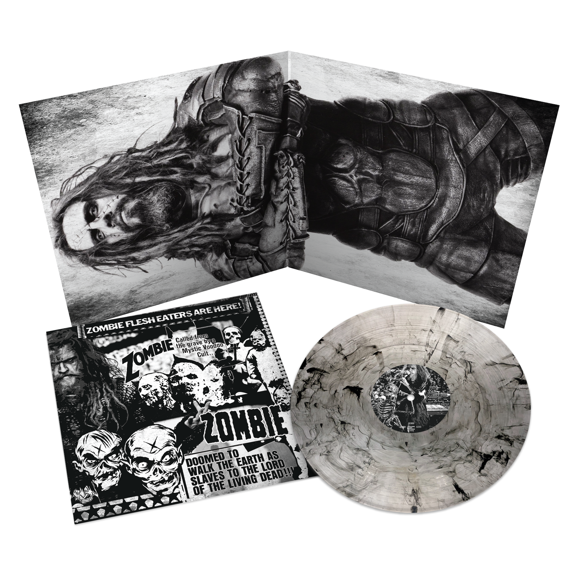 ROB ZOMBIE ‘THE GREAT SATAN’ LP (Exclusive – Limited to 1000, Clear w/ Black Smoke Vinyl)