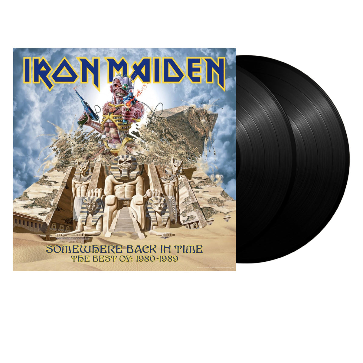 IRON MAIDEN 'SOMEWHERE BACK IN TIME: THE BEST OF 1980-1989' 2LP