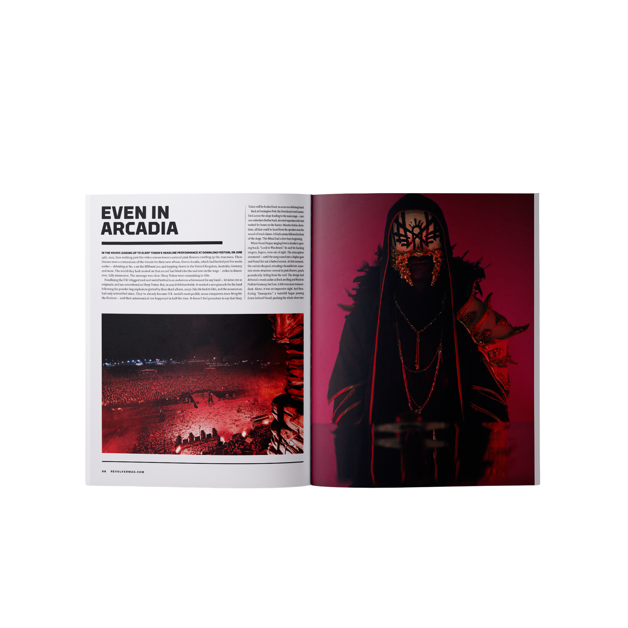 SLEEP TOKEN x REVOLVER 2025 EXPANDED SPECIAL COLLECTOR'S EDITION IN NUMBERED FOILED SLIPCASE