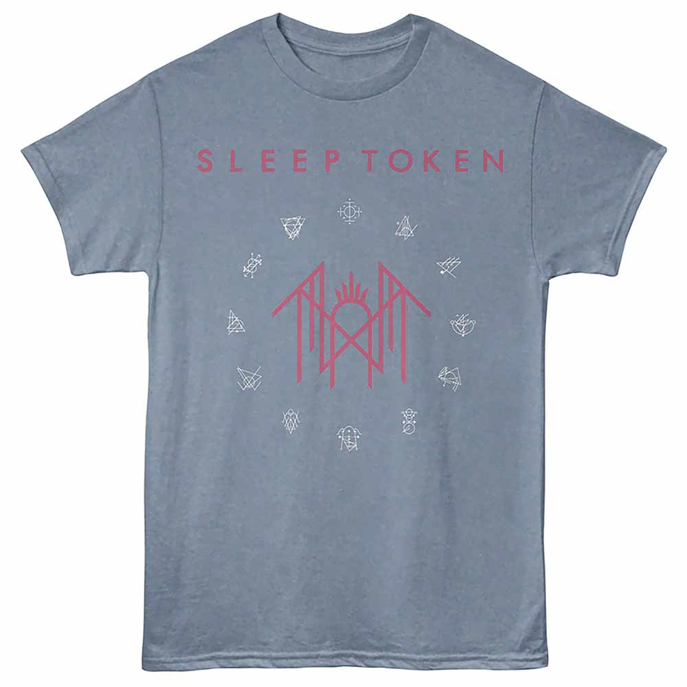 SLEEP TOKEN 'SUNDOWNING EMBROIDERY' T-SHIRT