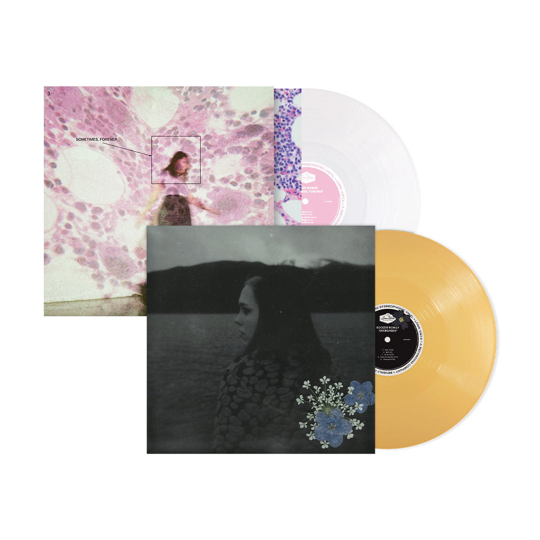 SOCCER MOMMY 'EVERGREEN' & 'SOMETIMES, FOREVER' LPs (Limited Edition '  Various Color Vinyl)